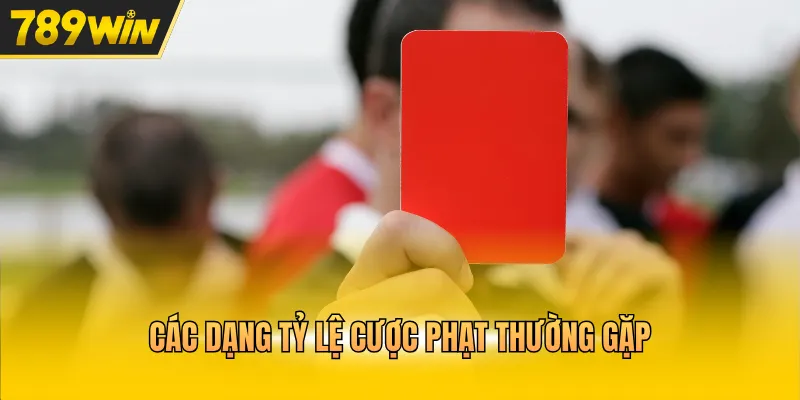 Các dạng tỷ lệ cược phạt thường gặp